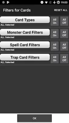 Database for Yugioh Cards android App screenshot 0