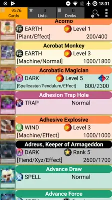Database for Yugioh Cards android App screenshot 6